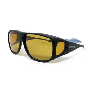 JONATHAN PAUL Polarized Sunglasses Fitovers Aviator Yellow AV001Y Extra Large